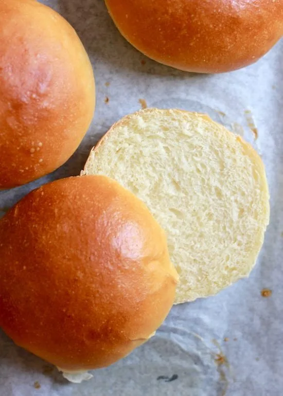Brioche burger buns (pack of 6) photo