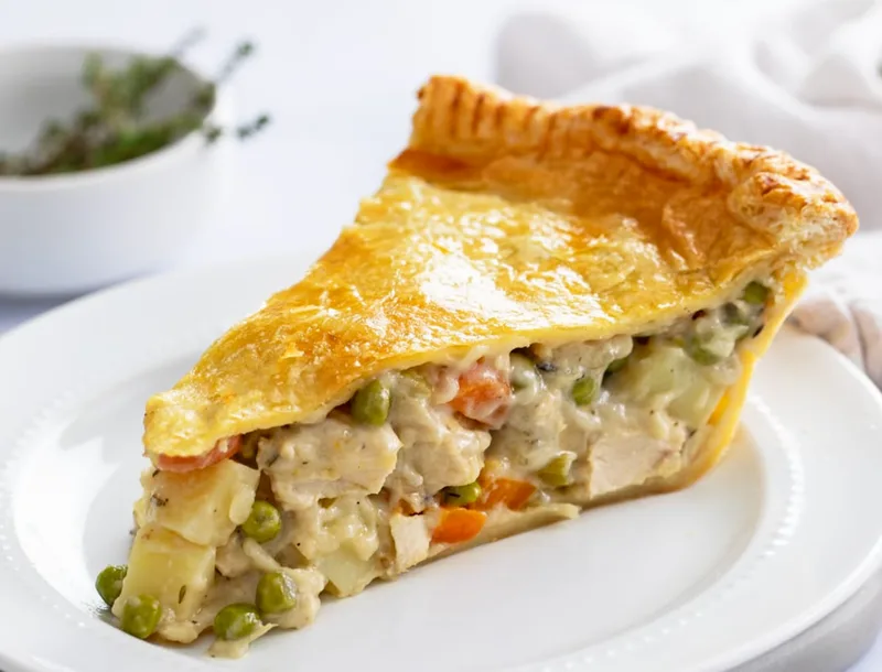Chicken pot pie photo